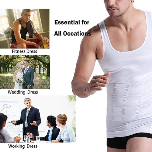Men Body Shaper Slimming Vest Instead Slim