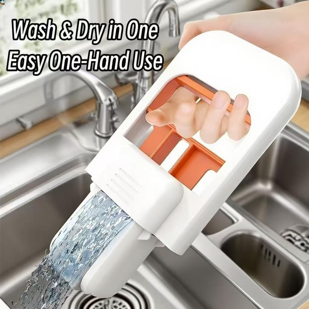Foldable Mini Mop | Portable Wet & Dry Cleaning Mop