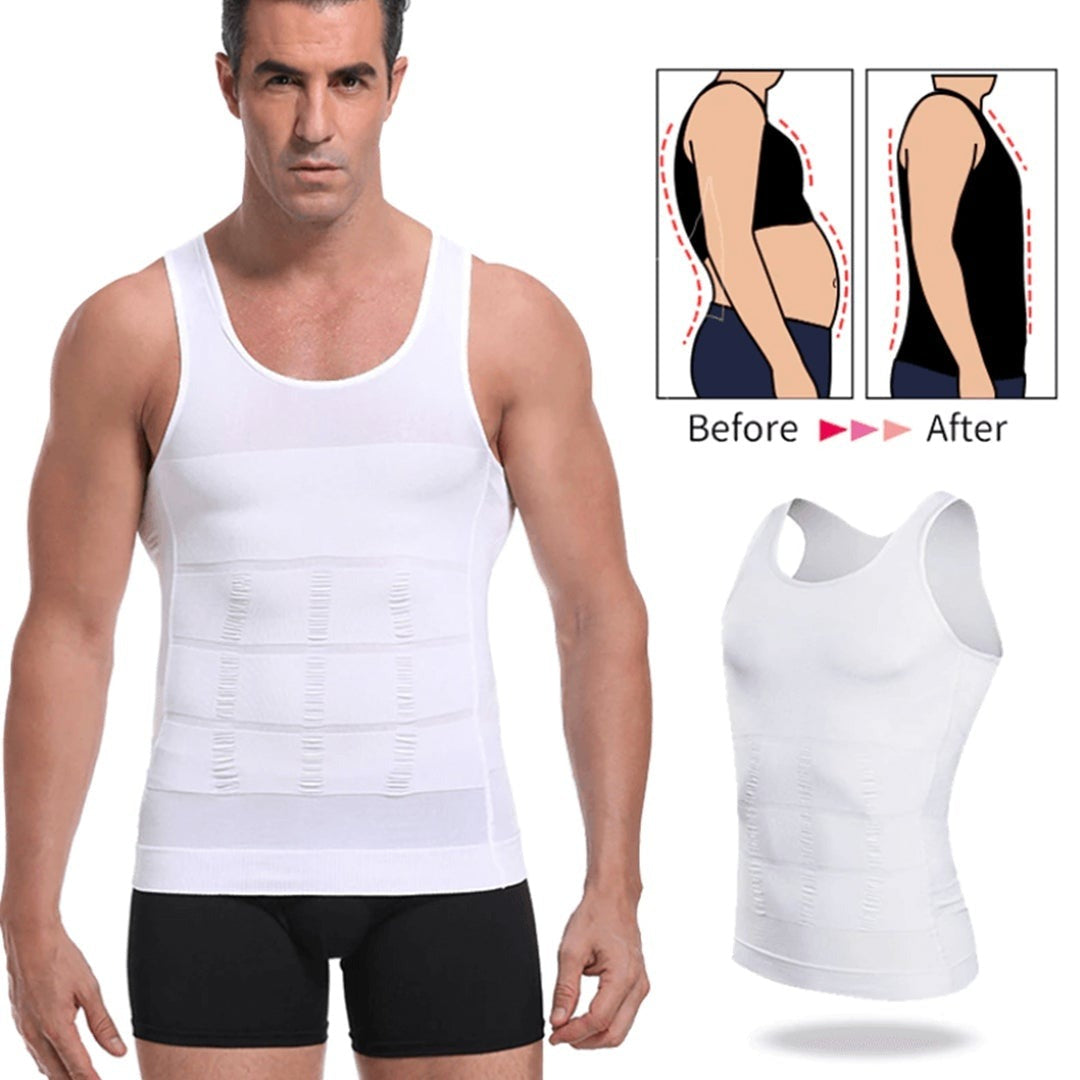 Men Body Shaper Slimming Vest Instead Slim
