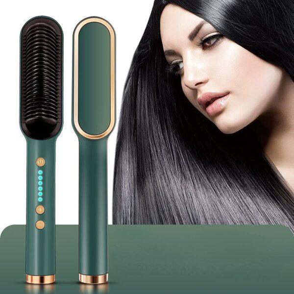 Electric Professional Hair Straightening Brush